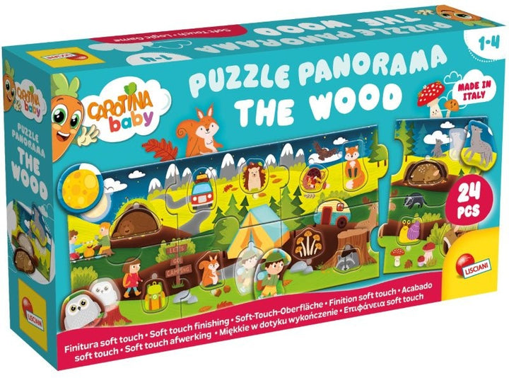 Lisicani Carotina Baby -  Logic Panorama, The Wood, 24 pcs