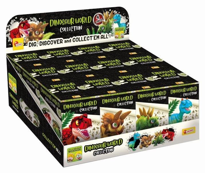 Lisicani I'm a Genius - Dinosaur World Collection Display, 12 pcs