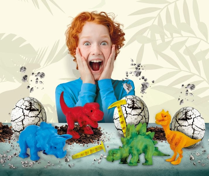 Lisicani I'm a Genius - Dinosaur World Collection Display, 12 pcs