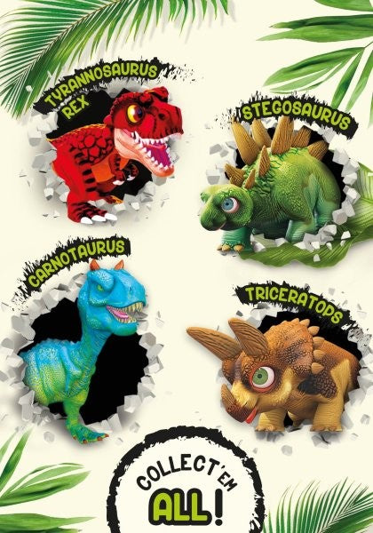 Lisicani I'm a Genius - Dinosaur World Collection Display, 12 pcs