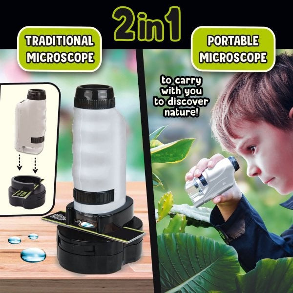 Lisicani I'm a Genius - Micro Microscope Display, 12 pcs