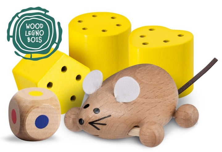 Lisicani Montessori Baby -  Wood - The House of the Mouse