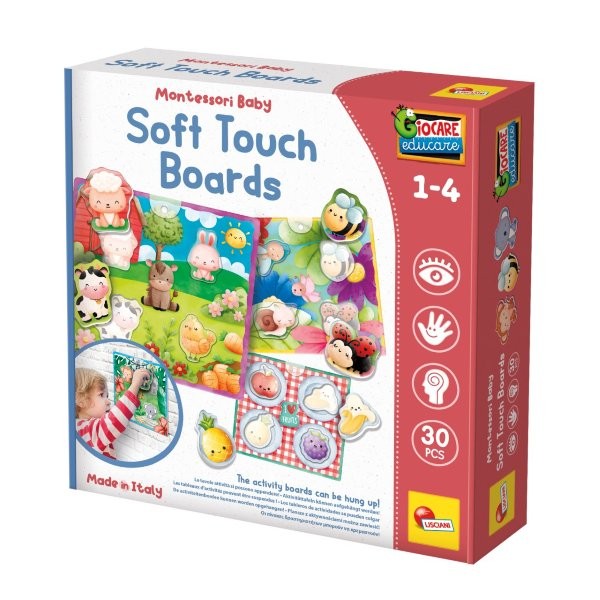 Lisicani Montessori Baby - Soft Touch Boards