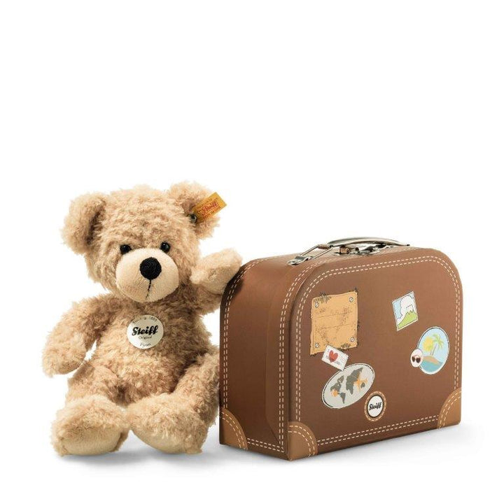 Steiff Fynn Teddy in Suitcase, 28 cm