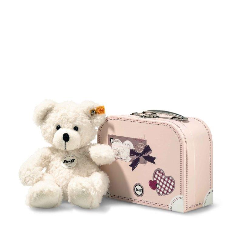 Steiff Lotte Teddy Bear & Suitcase, 28 cm