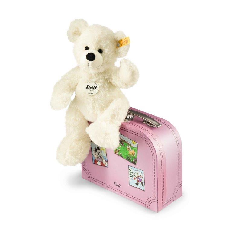 Steiff Lotte Teddy Bear & Suitcase, 28 cm