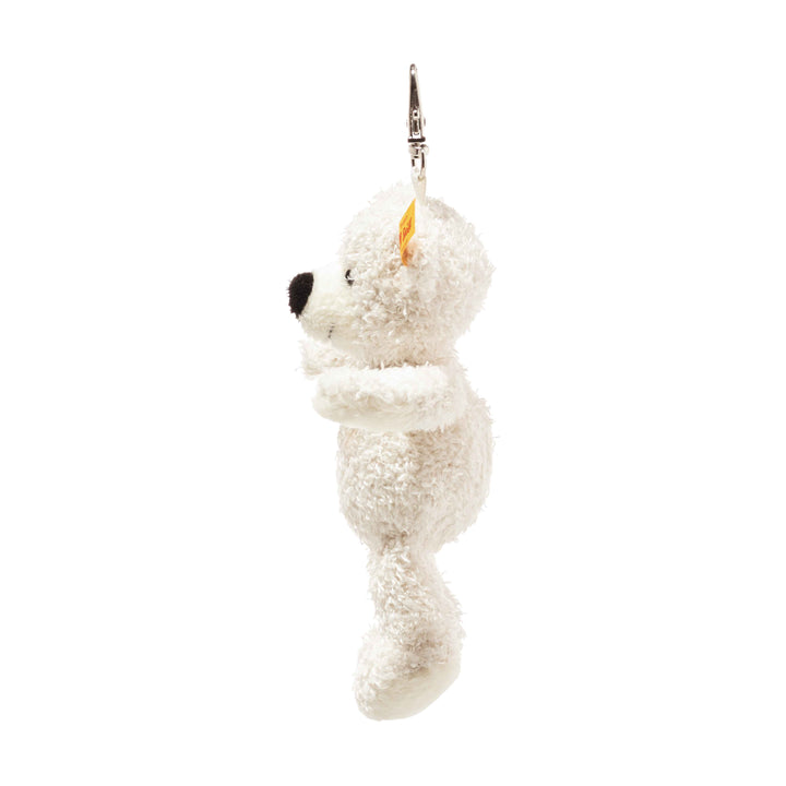 Steiff Key Ring, Lotte White Teddy Bear, 12 cm