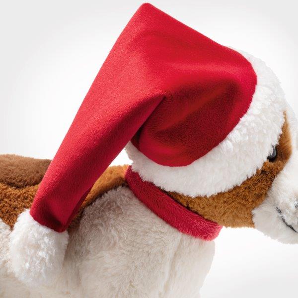 Steiff Christmas Snuffy Dog, 27 cm