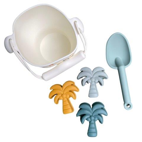 Swim Essentials Beach Bucket  Set - Jungle, 5pcs