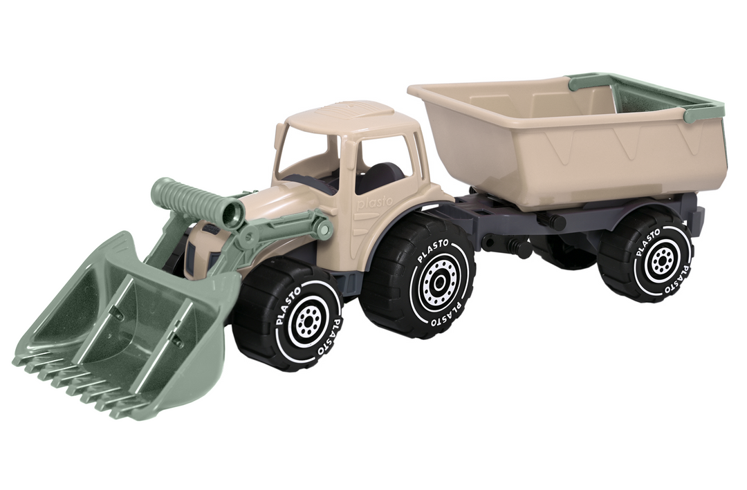 Plasto Tractor Soft Neutrals, 56.5 cm