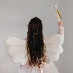 Fabelab - Dress Up - Wings - Rainbow - Natural, 55 cm