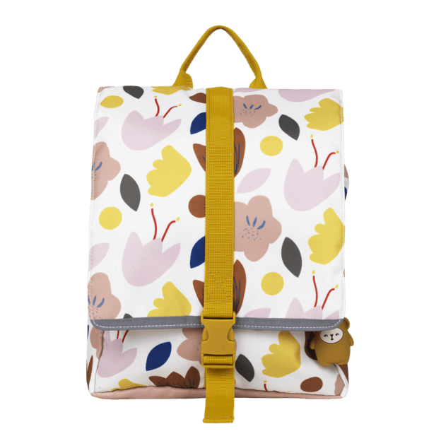 Fabelab - Eco Backpack - Small - Flowers, 32 cm