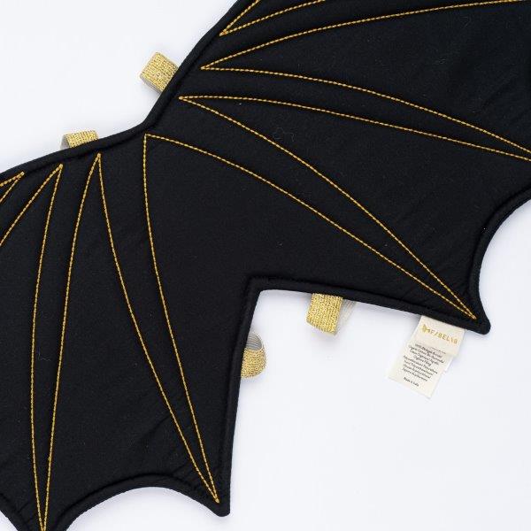 Fabelab - Dress up - Wings - Bat Black, 65 cm