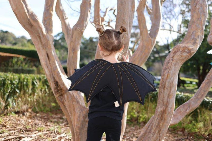 Fabelab - Dress up - Wings - Bat Black, 65 cm