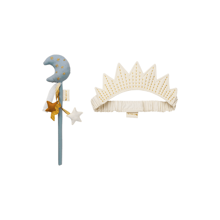 Fabelab - Dress-up Moon Fairy Wand and Tiara set