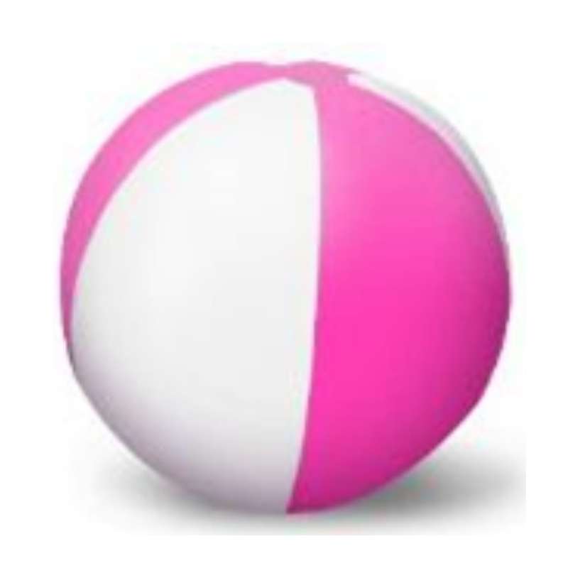 Swim Essentials Inflatable Beach Ball - Softlines White Pink, 51 cm