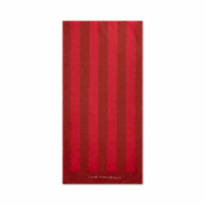 Swim Essentials Luxe Recycled Microfiber Beach Towel, Oh Crab Red