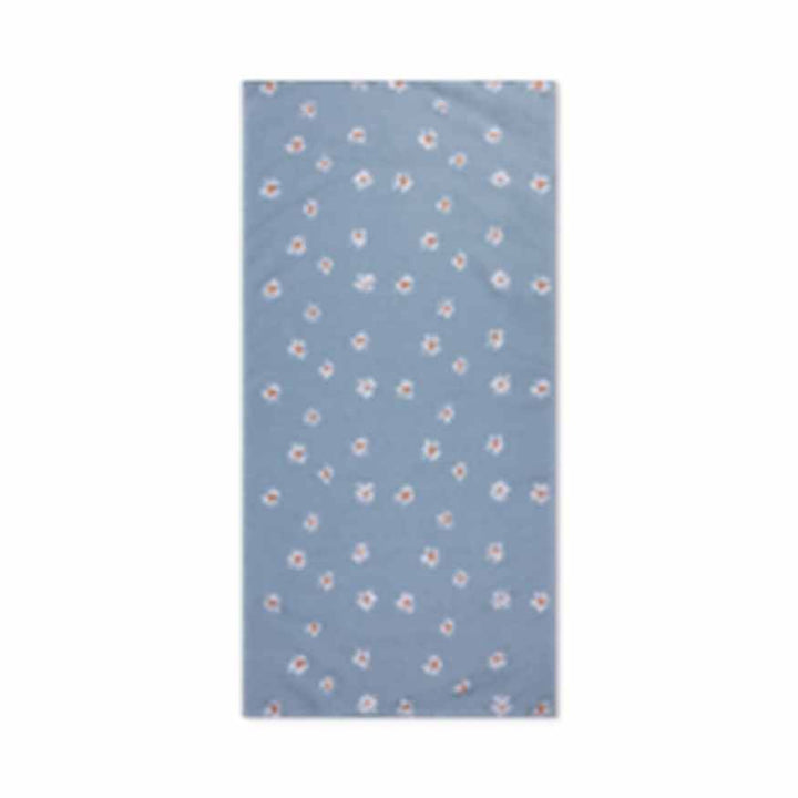 Swim Essentials Luxe Recycled Microfiber Beach Towel, Daisy Flowers