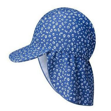 Swim Essentials UV Swim Hat, Blue Leopard