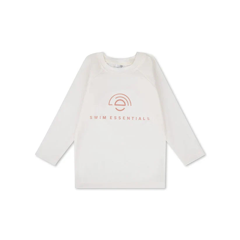 Swim Essentials UV Long Sleeved Rashguard, Pure Tones White