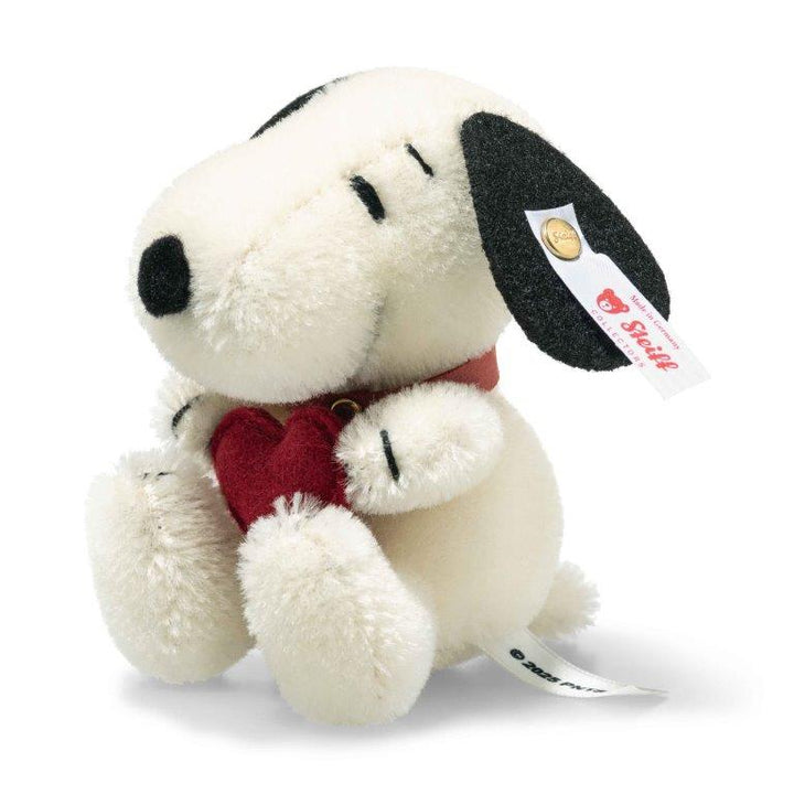 Steiff Limited Edition - Snoopy Miniature with Heart, 9 cm