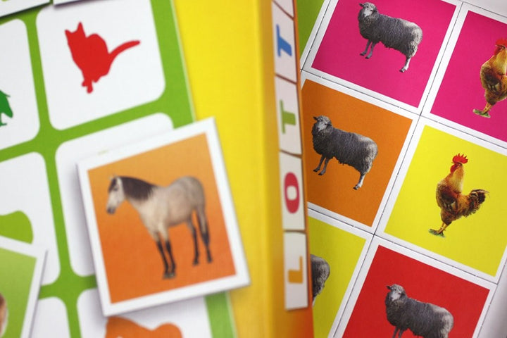 Tactic Farm Animals Lotto Game