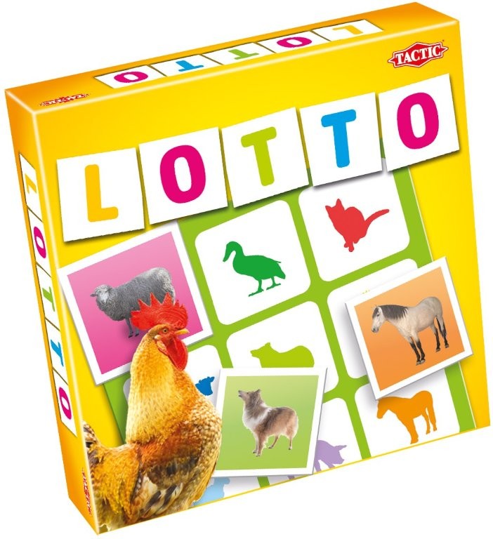 Tactic Farm Animals Lotto Game