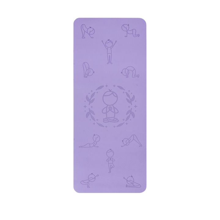 Imagine That Sun Salutation Eco Yoga Mat, Purple