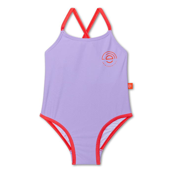 Swim Essentials Girls Bathing Suit, Purple