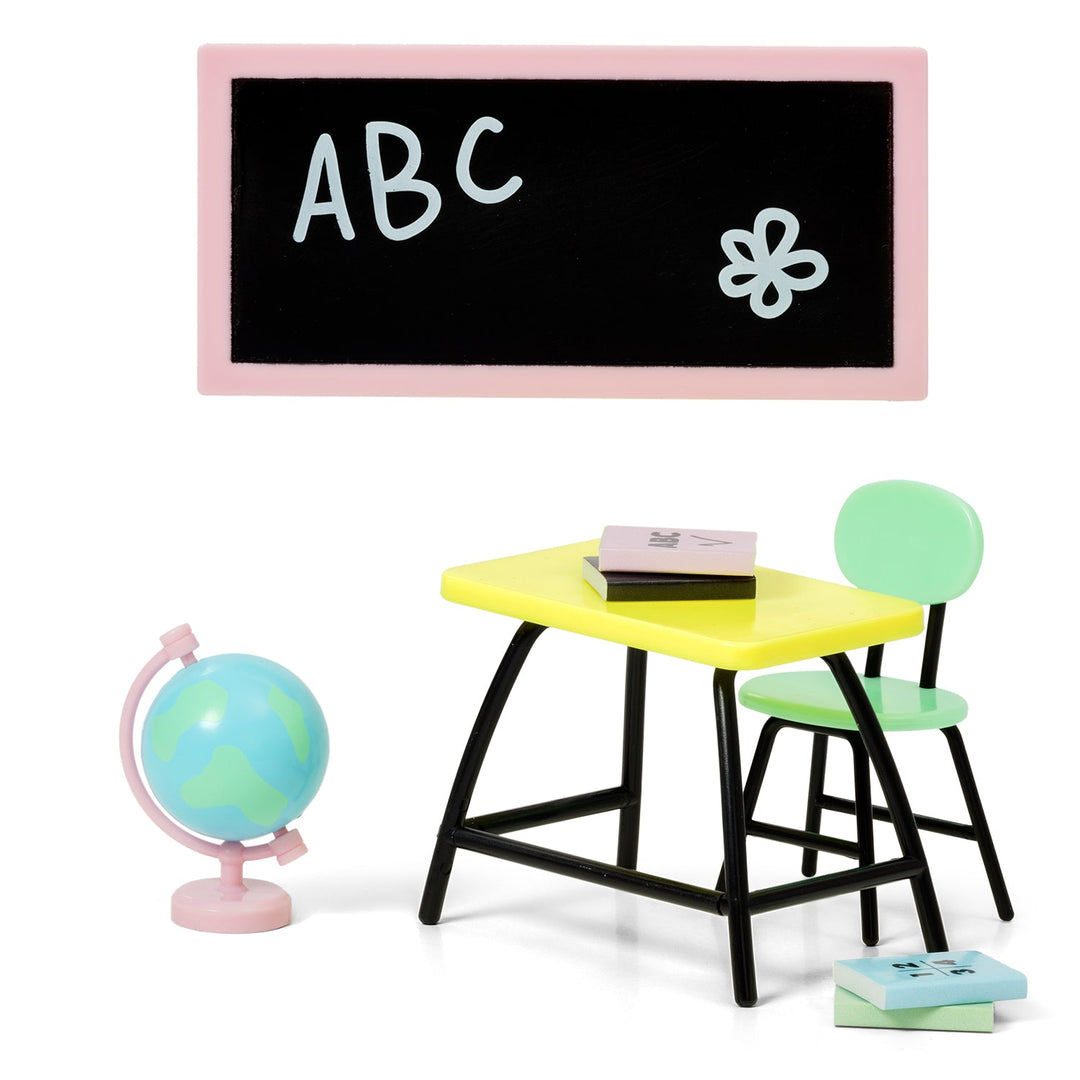 Lundby School Desk & Accessories