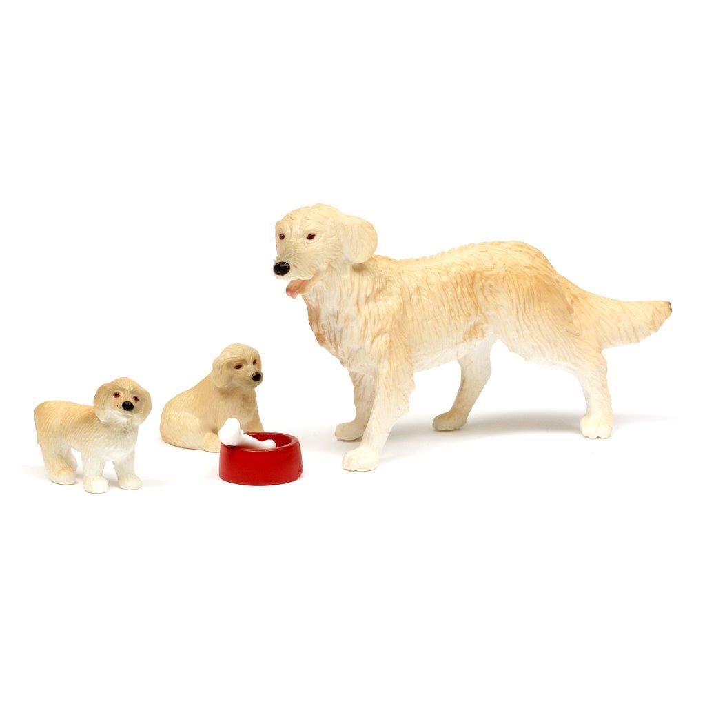 Lundby Dog Family