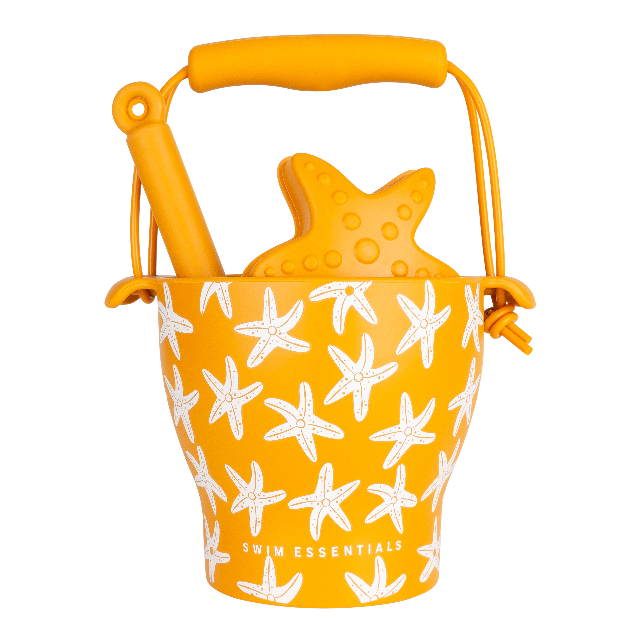 Swim Essentials Beach Bucket  Set - Sea Stars, 5pcs