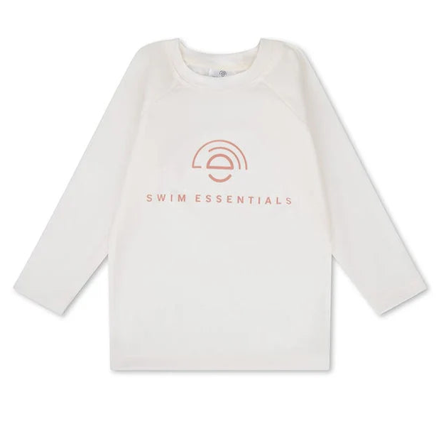 Swim Essentials UV Long Sleeved Rashguard, Pure Tones White