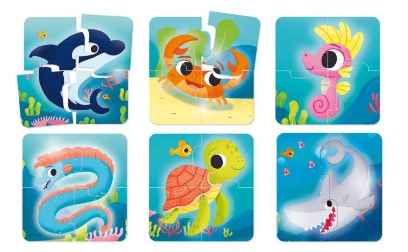 Lisciani Carotina Baby -  Puzzle Sea