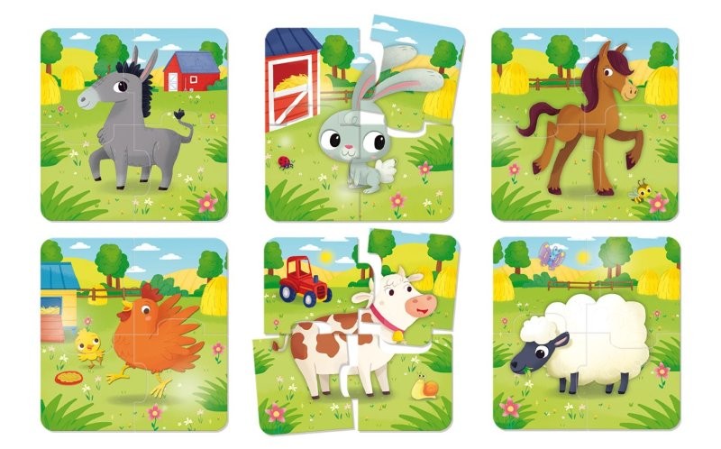 Lisicani Carotina Baby -  Puzzle Farm