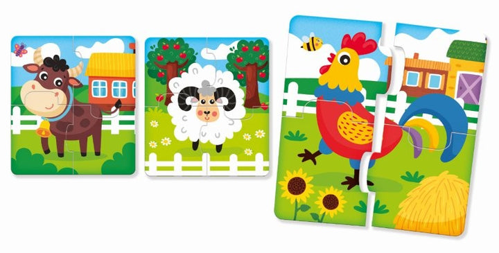 Lisicani Carotina Baby -  Memo Baby Animals