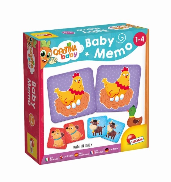 Lisicani Carotina Baby -  Memo Baby Animals