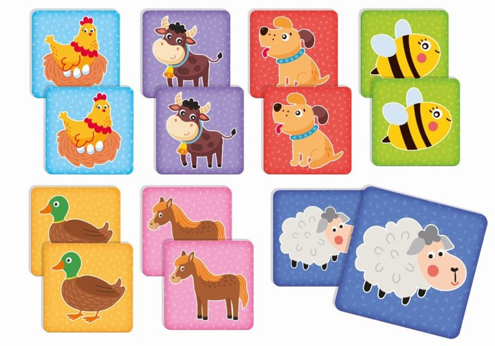 Lisicani Carotina Baby -  Memo Baby Animals