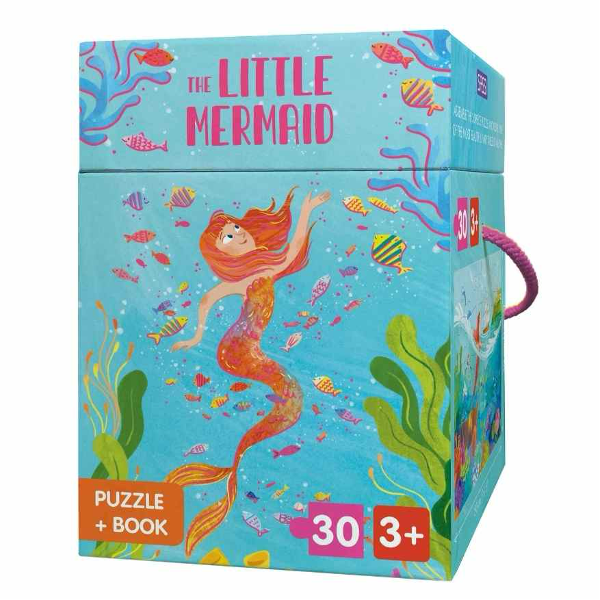 Sassi Fairy Tale Puzzle & Book Set - The Little Mermaid