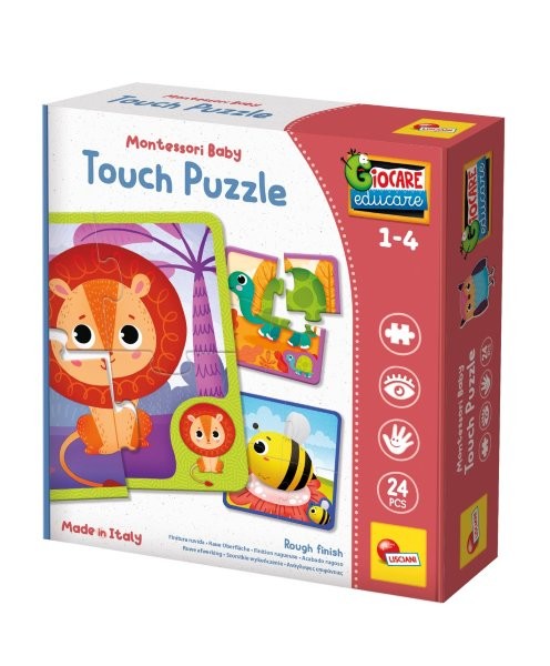 Lisicani Montessori Baby  - Touch Puzzle