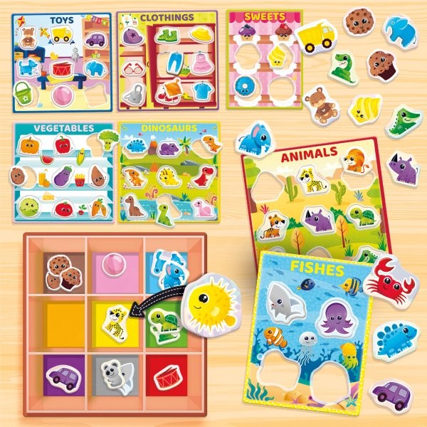 Lisicani Montessori Baby - Box Colours