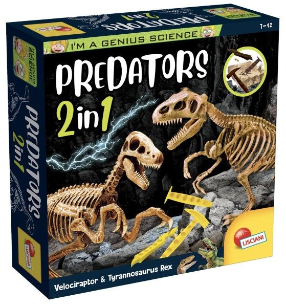 Lisicani I'm a Genius - Predators, 2-in-1