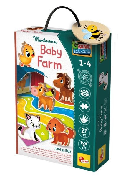 Lisicani Montessori Baby -  Wood Baby Farm