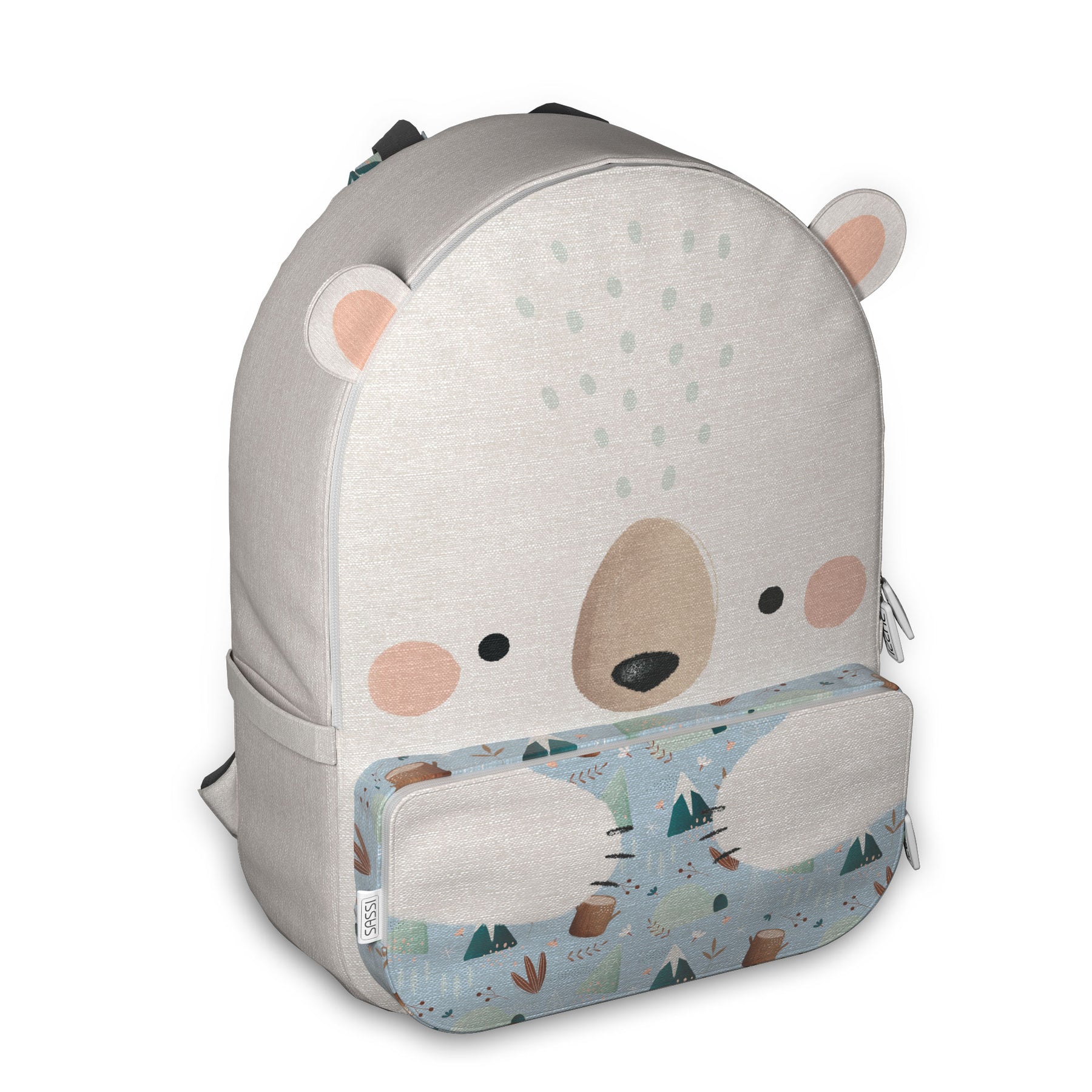 Sassi A4 Junior Recycled Backpack - Munchy the Bear – Axis Toys & Gifts