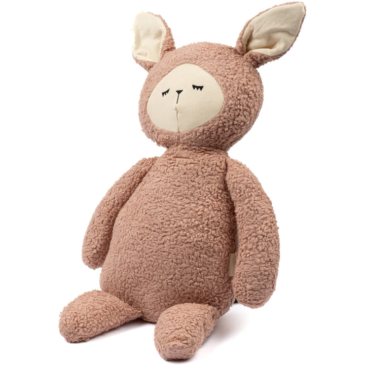 Fabelab - Weighted Big Buddy - Bunny, Dusty Rose, 44 cm