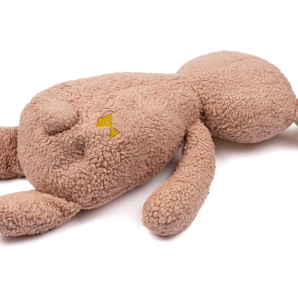 Fabelab - Weighted Big Buddy - Bunny, Dusty Rose, 44 cm