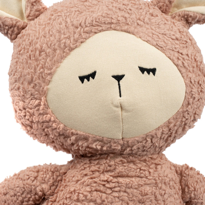 Fabelab - Weighted Big Buddy - Bunny, Dusty Rose, 44 cm