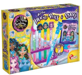 Lisicani The Moon Academy - Moon - Magic Pens and Diary