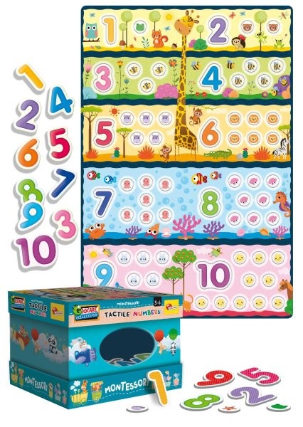 Lisicani Montessori Plus - Tactiles Numbers