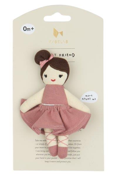 Fabelab Pocket Friend, Ballerina, 14 cm